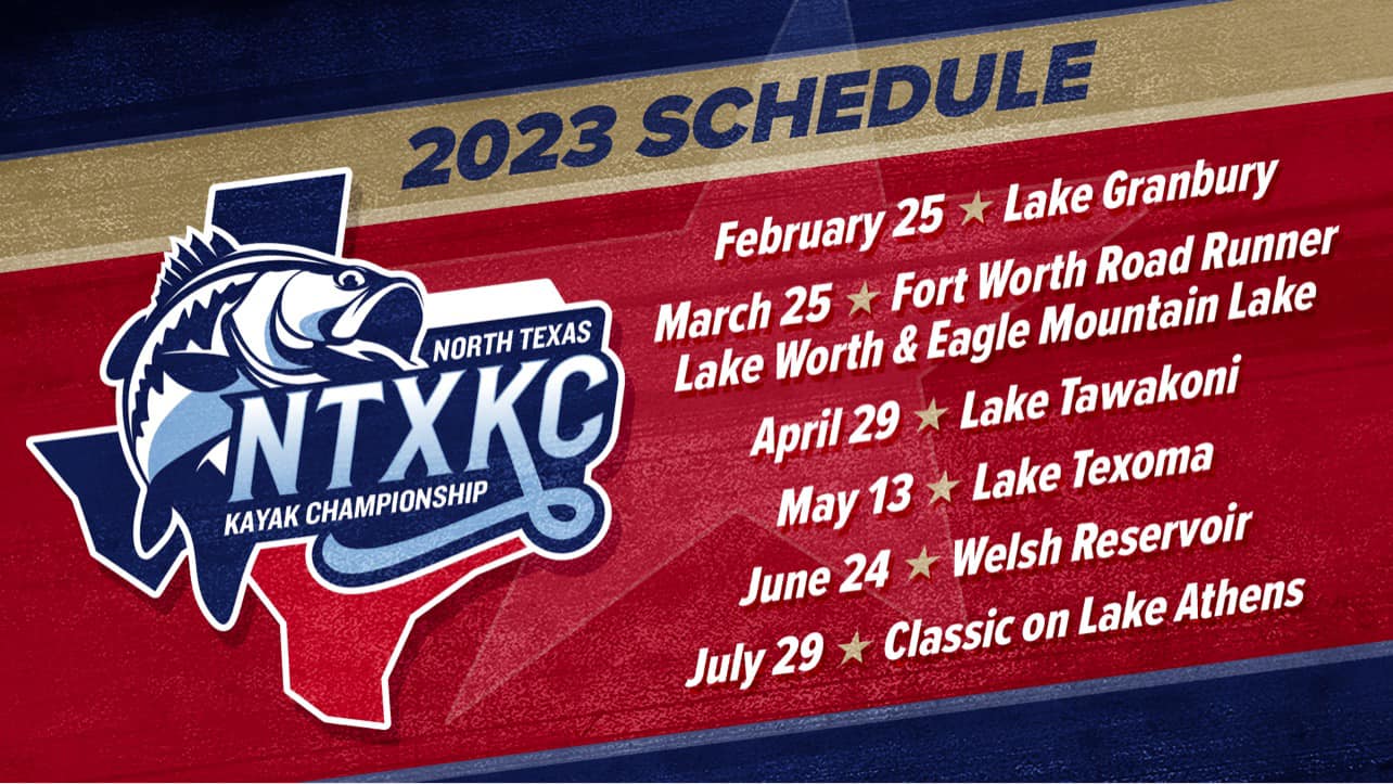 The 2023 schedule for NTXKC